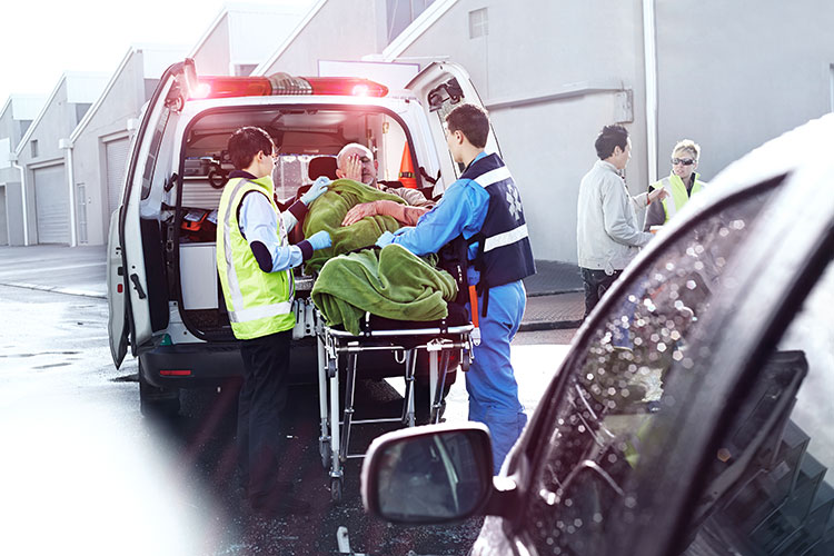 ambulance-urgence patient